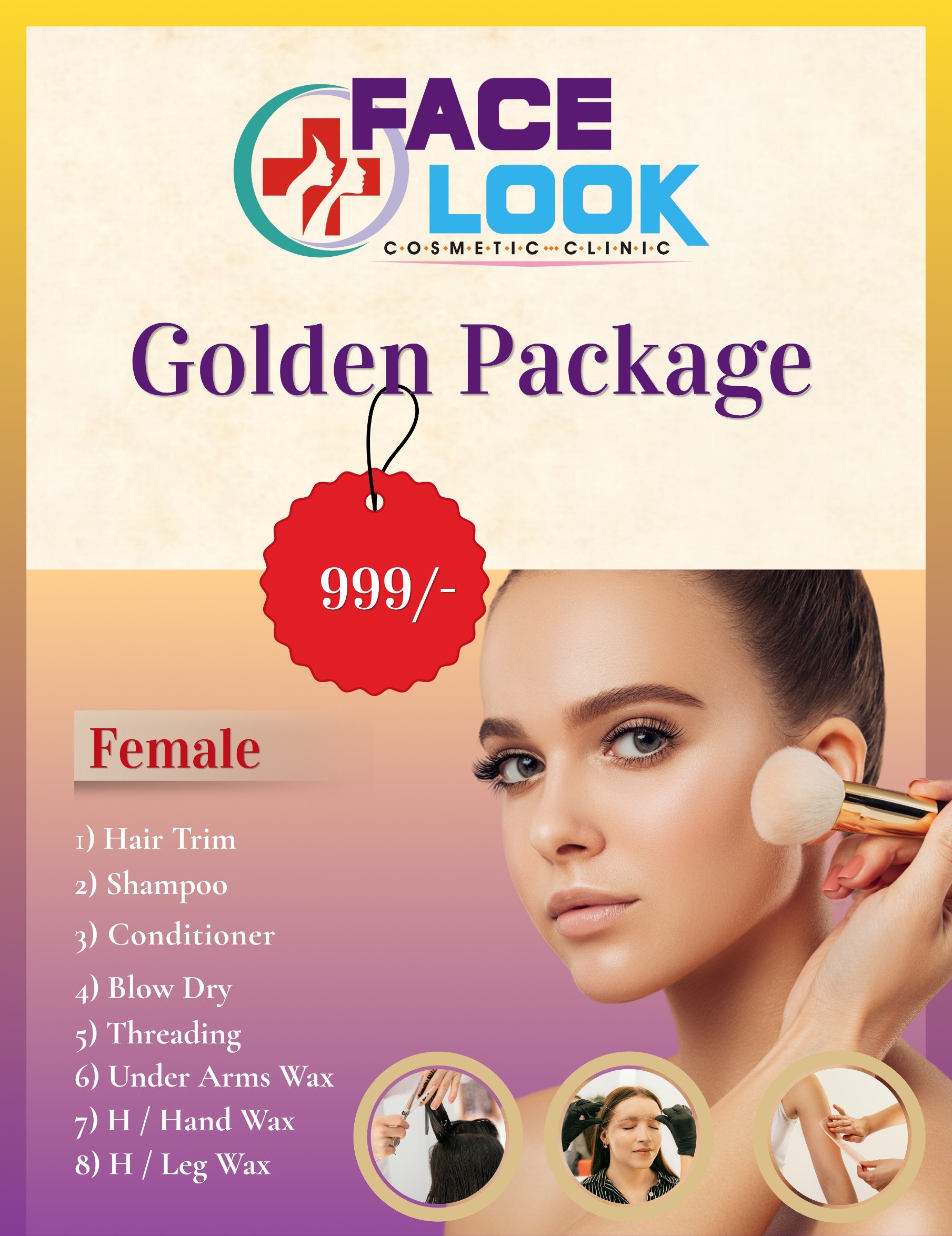 Golden Female Package